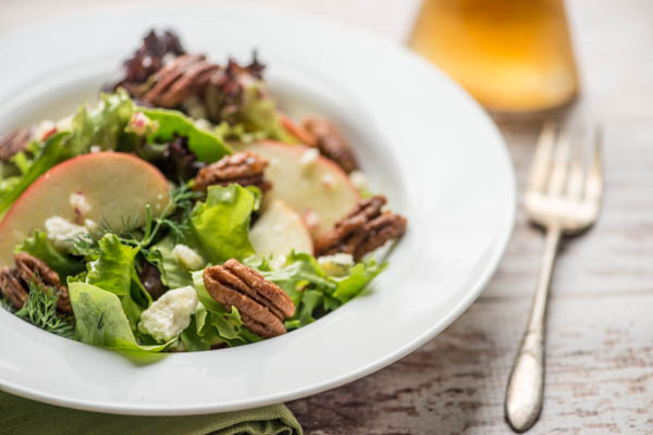 Apple Salad with Sweet and Spicy Pecan Recipe